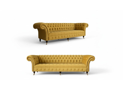 Luxus Beige Sofagarnitur 3+3 Sitzer Moderne Couch Wohnzimmer Stil Möbel