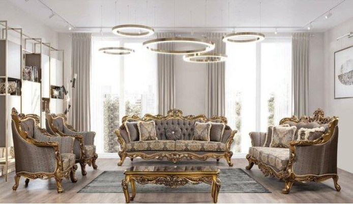Luxus Möbel Einrichtung Couchtisch Tisch Klassische Couchtische 118x75cm
