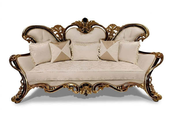 Wohnzimmer Sofa Couch Möbel Klassische Einrichtung 3 Sitzer Couchen