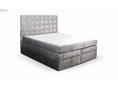 Boxspring Bett mit Bettkasten Matratze Betten Chesterfield Schlafzimmer