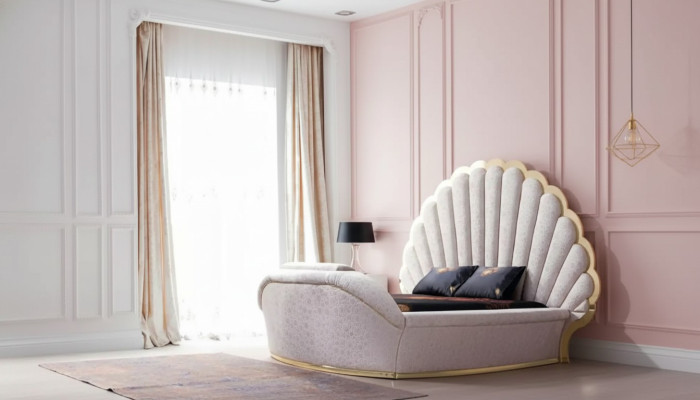 Königliches Bett Luxus Betten Möbel Schlafzimmer 200x200 Einrichtung