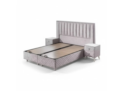Betten Doppelbett Hotel Bettrahmen Doppel Holz Möbel Bett Polster Luxus Design