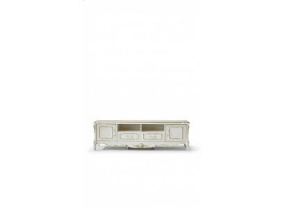 Sideboard Bílý Luxus Elegantní obývací pokoj Komoda Skříně Nízký nábytek Nový