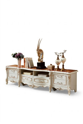 Barock Sideboard Schrank Regal Schränke Möbel Fernsehständer Kommode