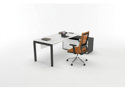 Weißer Arbeitstisch Computertisch Bürotische Holzmöbel Schreibmöbel Modern