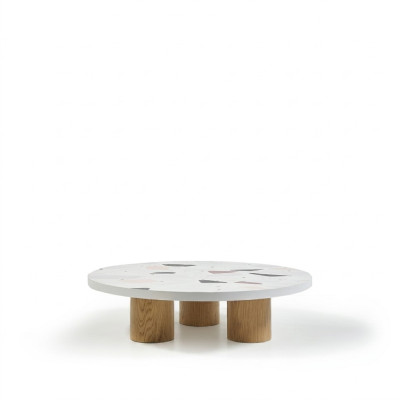 Couchtisch Luxus Design Weiß Holz Tisch Kaffee Beistell Wohnzimmer Neu