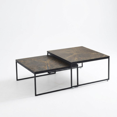 Couchtisch Luxus Beistelltisch Möbel Holz Modern Wohnzimmer Design