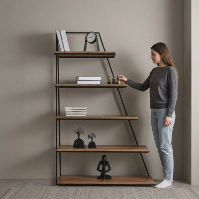 Design Bücherregal Wohnzimmer Schränke Edelstahl Regale Bücherschrank