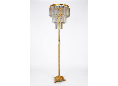 Stehleuchte Leuchten Gold Möbel Leuchte Steh Wohnzimmer Neu Modern