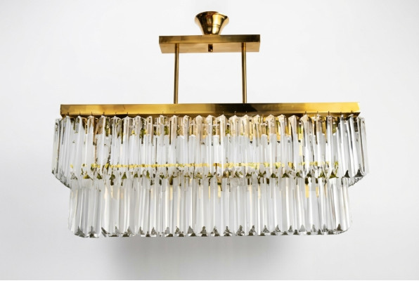 Kronleuchter Modern Decken Designer Luxus neu Wohnzimmer Brass