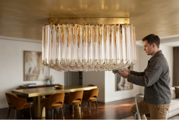Kronleuchter Lampe Wohnzimmer Kristall Leuchten Decken Luxus Leuchten