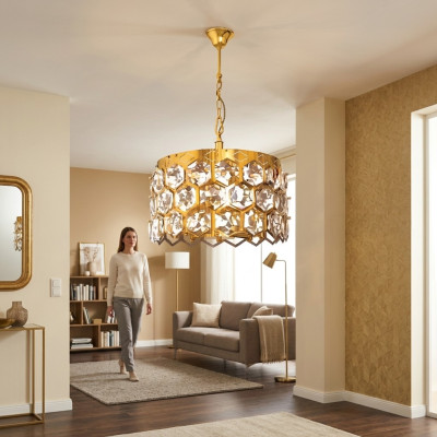 Kronleuchter Deckenleuchte Deckenlampe Leuchte Modern Wohnzimmer neu