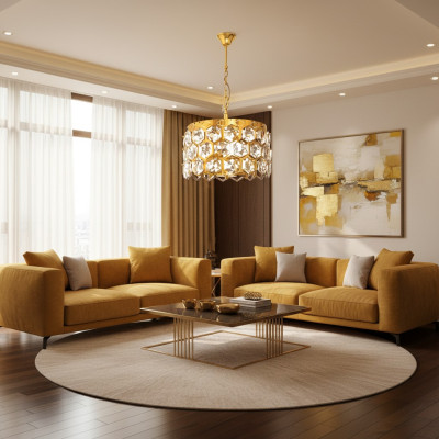 Kronleuchter Deckenleuchte Deckenlampe Leuchte Modern Wohnzimmer neu