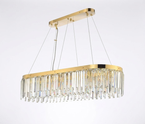 Kronleuchter Kristall Luxus Gold Pendel Hänge Lampe Leuchte Wohnzimmer