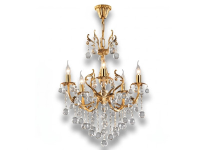 Kronleuchter Moderne Deckenleuchte Lampe Wohnzimmer Luxus 102x155cm