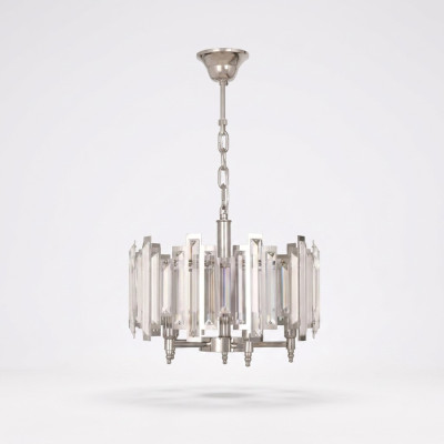 Kronleuchter Lampe Hängeleuchte Lampen Leuchten Beleuchtung Luster Silber