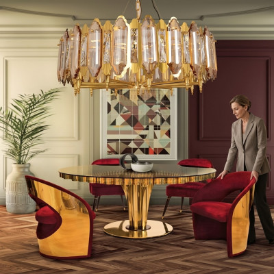 Kronleuchter Kristall Wohnzimmer Beleuchtung Deckenleuchte Modern neu