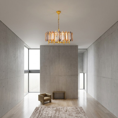 Kronleuchter Moderne Deckenleuchte Wohnzimmer Deckenlampe Goldene Lampe