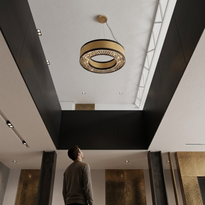 Kristalový lustr stropní lampy osvětlení pro obývací pokoj luxusní lampa