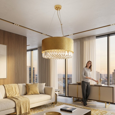 Moderne Kronleuchter Crystal Wohnzimmer Pendelleuchte Schlafzimmer