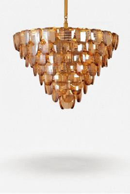Lustr klasická lampa obývací pokoj zlatá křišťálová stropní lampa