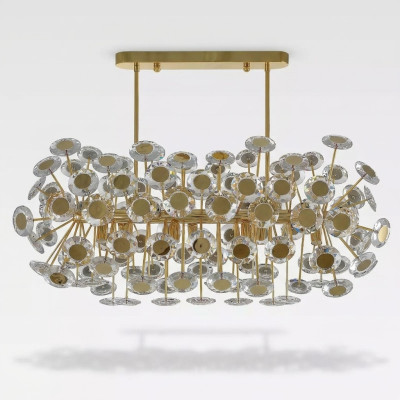 Kronleuchter Luxus Wohnzimmer Stil Moderne Schlafzimmer Lampe Leuchte Gold
