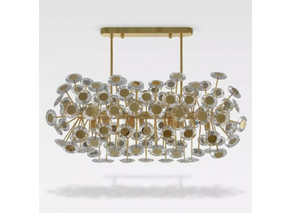 Kronleuchter Luxus Wohnzimmer Stil Moderne Schlafzimmer Lampe Leuchte Gold