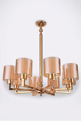 Lustr Moderne Stropní lampa krásná lampa Zlatá nová Luxus