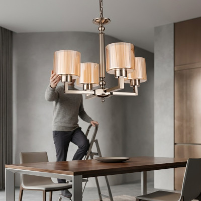Stropní lampa Moderní lustre Sklo Obývací pokoj Lampa Ložnice