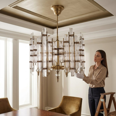 Lustr Stropní osvětlení Styl Moderní Ložnice