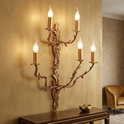 Nástěnná lampa, lustry lampy obývací pokoj ložnice Luxus zlato