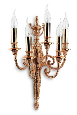 Wandleuchte Wandlampe Lampen Wand Leuchten Kerzen Gold Wandlampen Leuchte