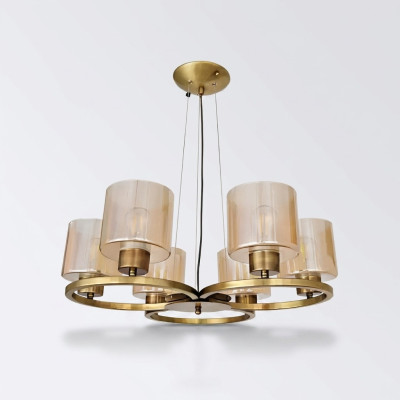 Kronleuchter Modern Wohnzimmer Deckenleuchte Luxus Neu Luster Glass