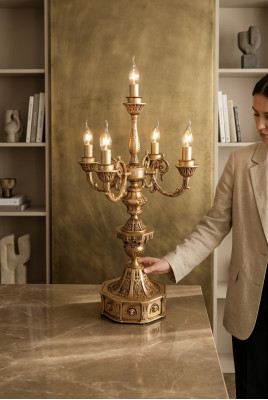 Tischlampe Luxus Schlafzimmer Nachttischleuchte WohnZimmer Modern