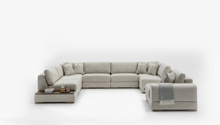 Ecksofa U Form Wohnzimmer Luxus Couchen Design Sofa Couch Wohnlandschaft