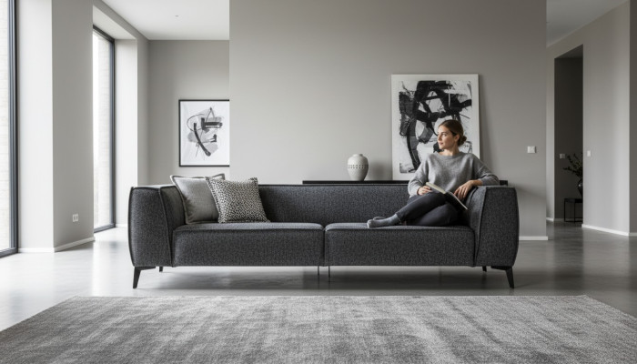 Pohovka Sofa Nábytek Obývací pokoj Pohovka 3místná Styl Moderní 240cm