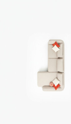 Ecksofa L-Form Sofa Luxus Sofas Möbel Wohnzimmer Modern Design 330x170