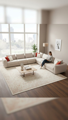 Ecksofa L-Form Wohnzimmer Luxus Sofa Couch Polster 402x402 Stoffsofa