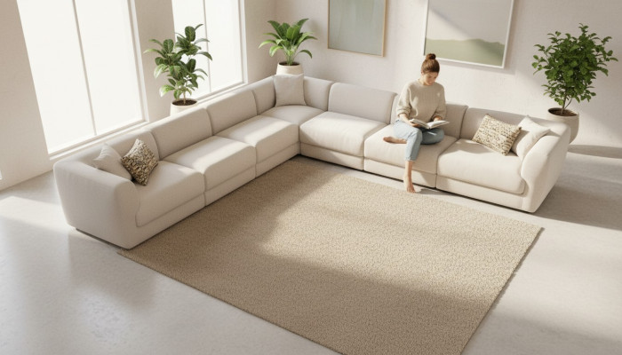 Ecksofa Eckgarnitur Stil Eckcouch Polster Sofas L-Form Couch 495x315cm