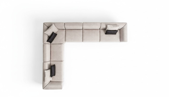 Ecksofa Sofa U-Form Polstersofa Wohnzimmer Design Designer Sitzlandschaft