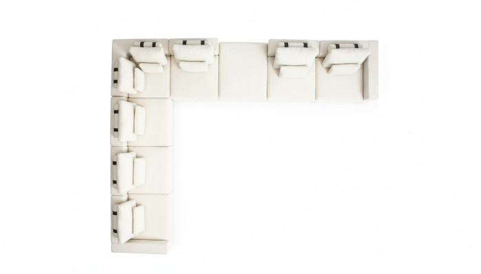 Ecksofa L-Form Luxus Sofa Couch Wohnzimmersofas Eckcouch Polstersofa