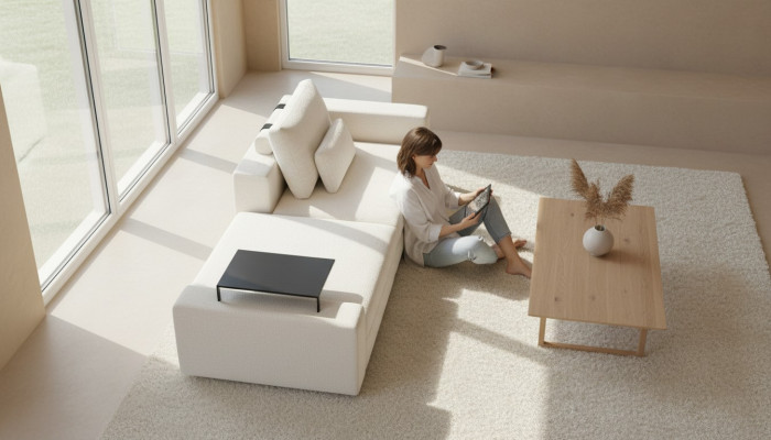 Obývací pokoj nábytek Luxus Pohovka Čalouněný nábytek Moderní designové pohovky