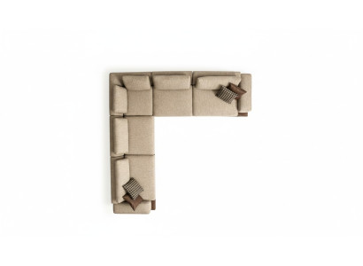 Ecksofa Wohnzimmer Sofa L-Form Neu Couch Modern Polstersofa Textil