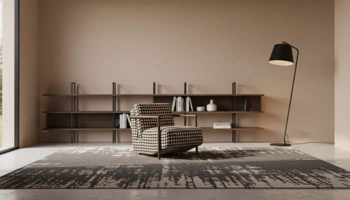 Křeslo obývací pokoj sedačka textilie nábytek čalouněný nový křeslo design moderní.