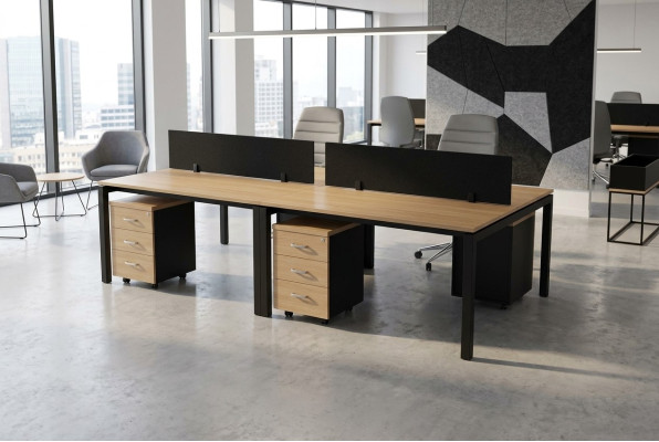Tisch Arbeitszimmer Schreibtischgarnitur Team Schreibtisch Tische