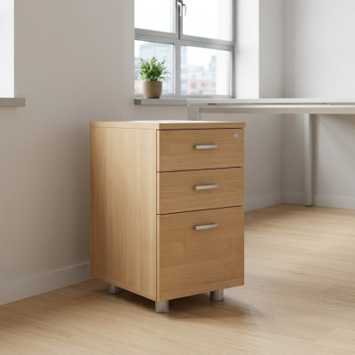 Braune Arbeitszimmer Holz Kommode Büro Möbel Klassischer Aktenschrank