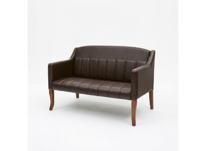 Arbeitszimmer Sofa Zweisitzer Textil Office Moderne Büroeinrichtung