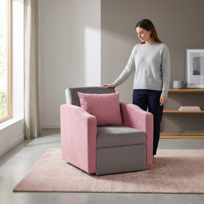 Návrhářské křeslo Luxus Sitzer Jednosed Moderní design Tkanina