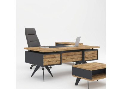 Büromöbel Luxuriöser Eckschreibtisch Arbeitszimmer Tisch Möbel Tische