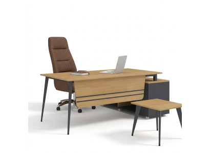 Bürotisch Arbeitszimmer Büro Möbel Eckschreibtisch Möbel Design Holz